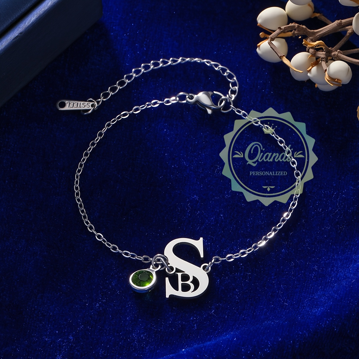Personalized Initial Bracelet, Multi Letter Bracelet Gift